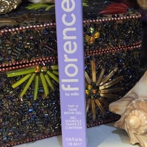 Tint N Tame Brow Gel Black Noir Florence by Mills 0.04 fl oz New